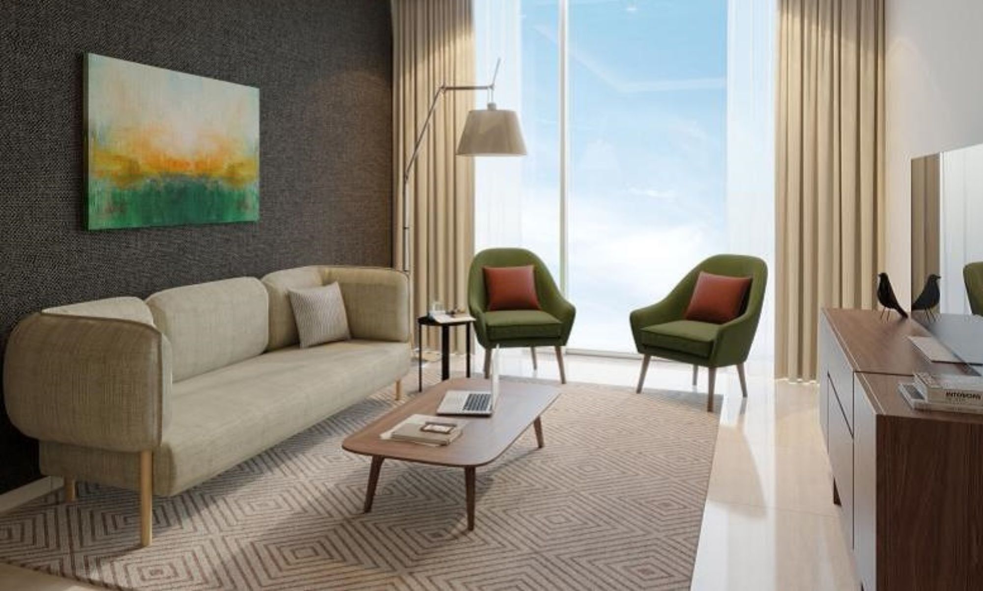 Radisson Blu Hotel Apartment Dubai Silicon Oasis Eksteriør bilde