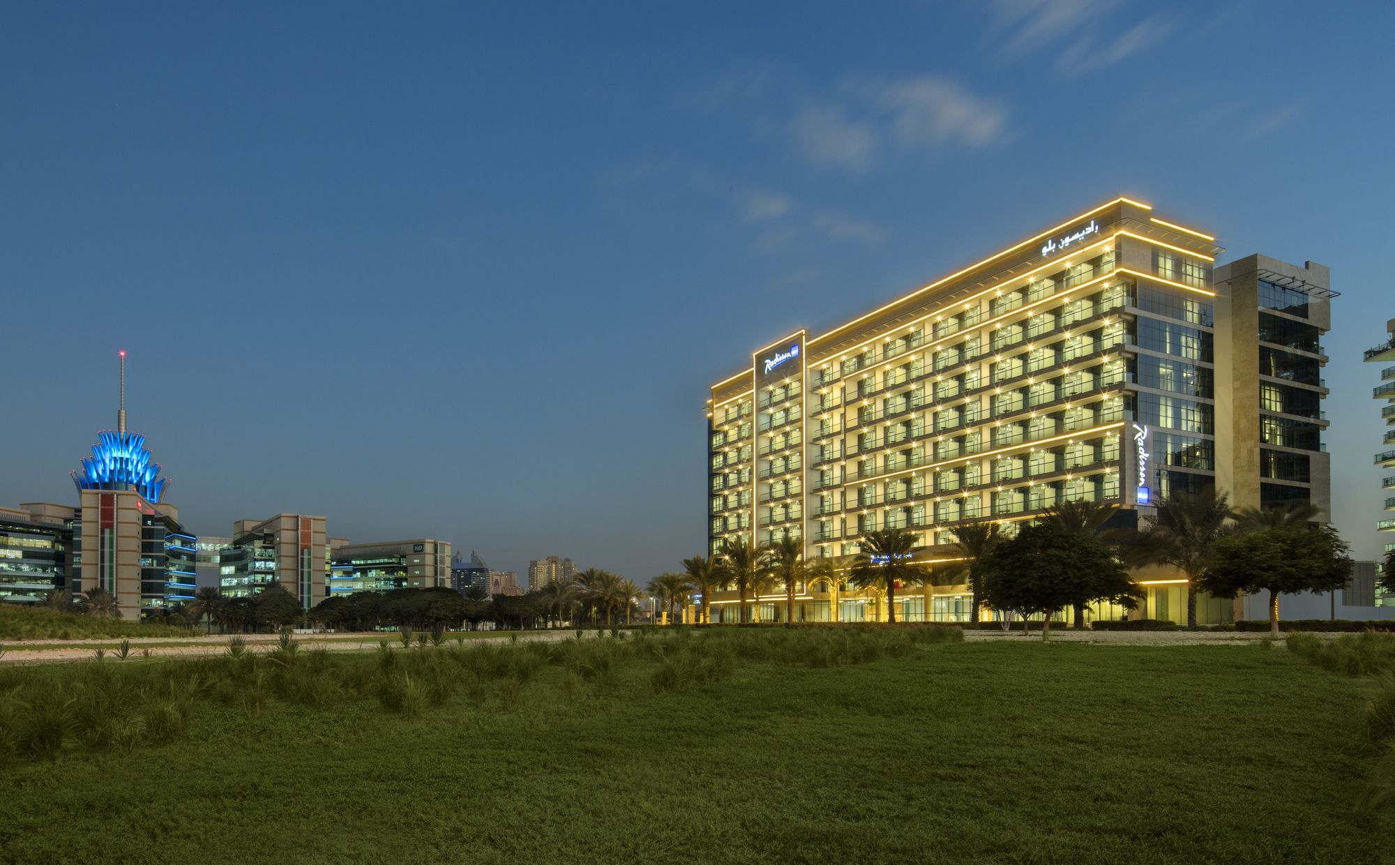 Radisson Blu Hotel Apartment Dubai Silicon Oasis Eksteriør bilde
